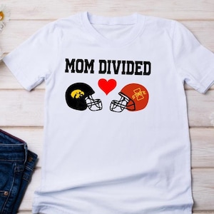 House Divided Shirt | College House Divided Shirt | Mom Divided Shirt | Short-Sleeve Rival Team Shirt | Custom Divided Shirt