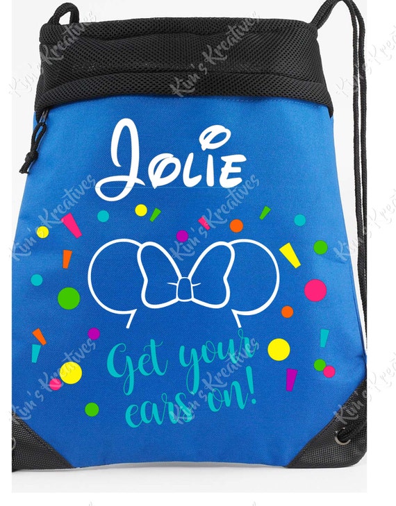 disney string backpack