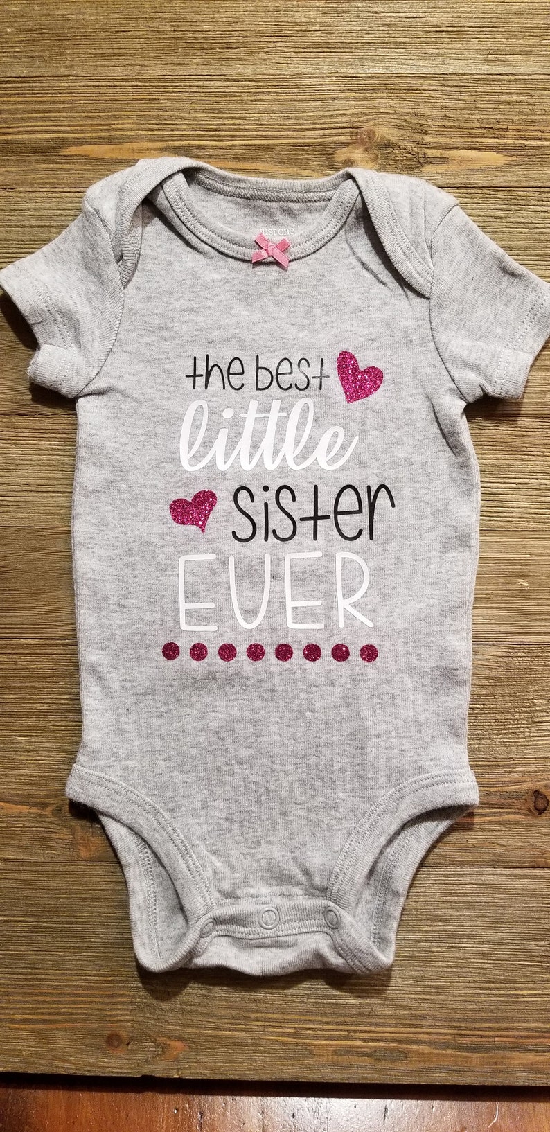 Best Little Sister Ever Infant bodysuit