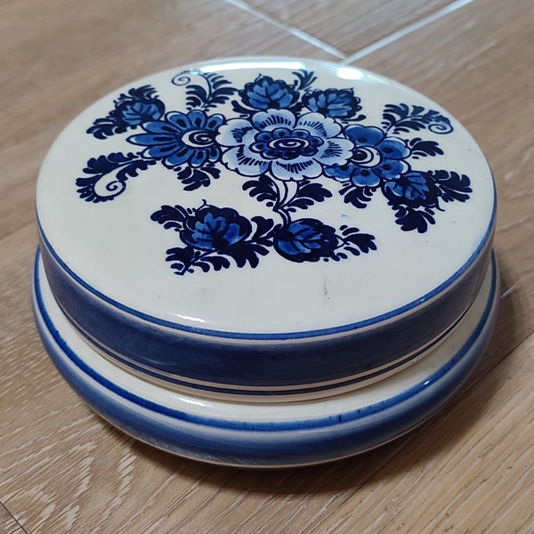 Delft blue Schatulle hangemalt made in Holland