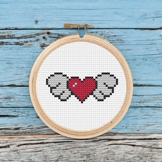 感情表現のパステル画 星とハート 20180829-1.jpg