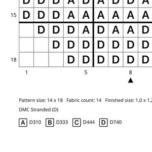 Jack O Lantern Mini Cross Stitch Pattern, Simple Stitching, Easy for ...