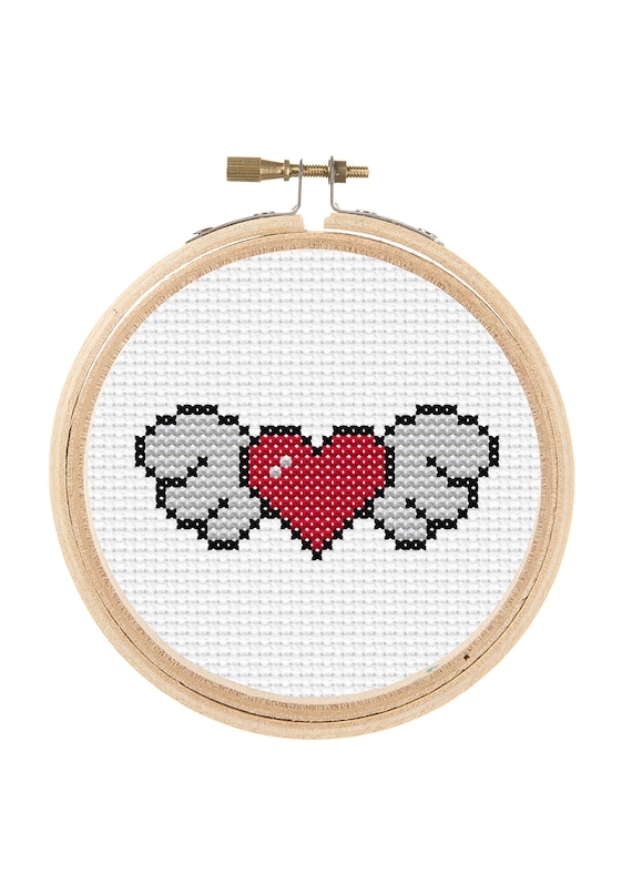 感情表現のパステル画 星とハート 20180829-1.jpg