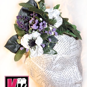 White Anemones Headpiece