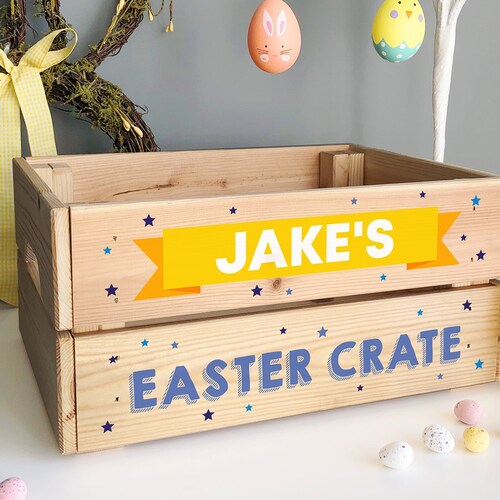 Easter Bunny Stencil With Laurels by Studior12 DIY Floral Etsy