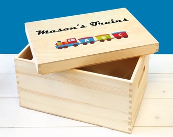train set storage box
