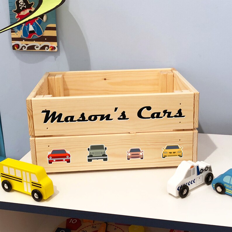 personalised wooden car