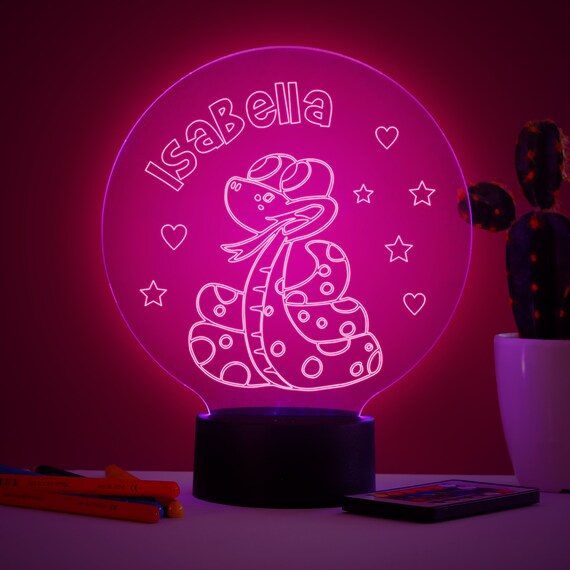 snake night light