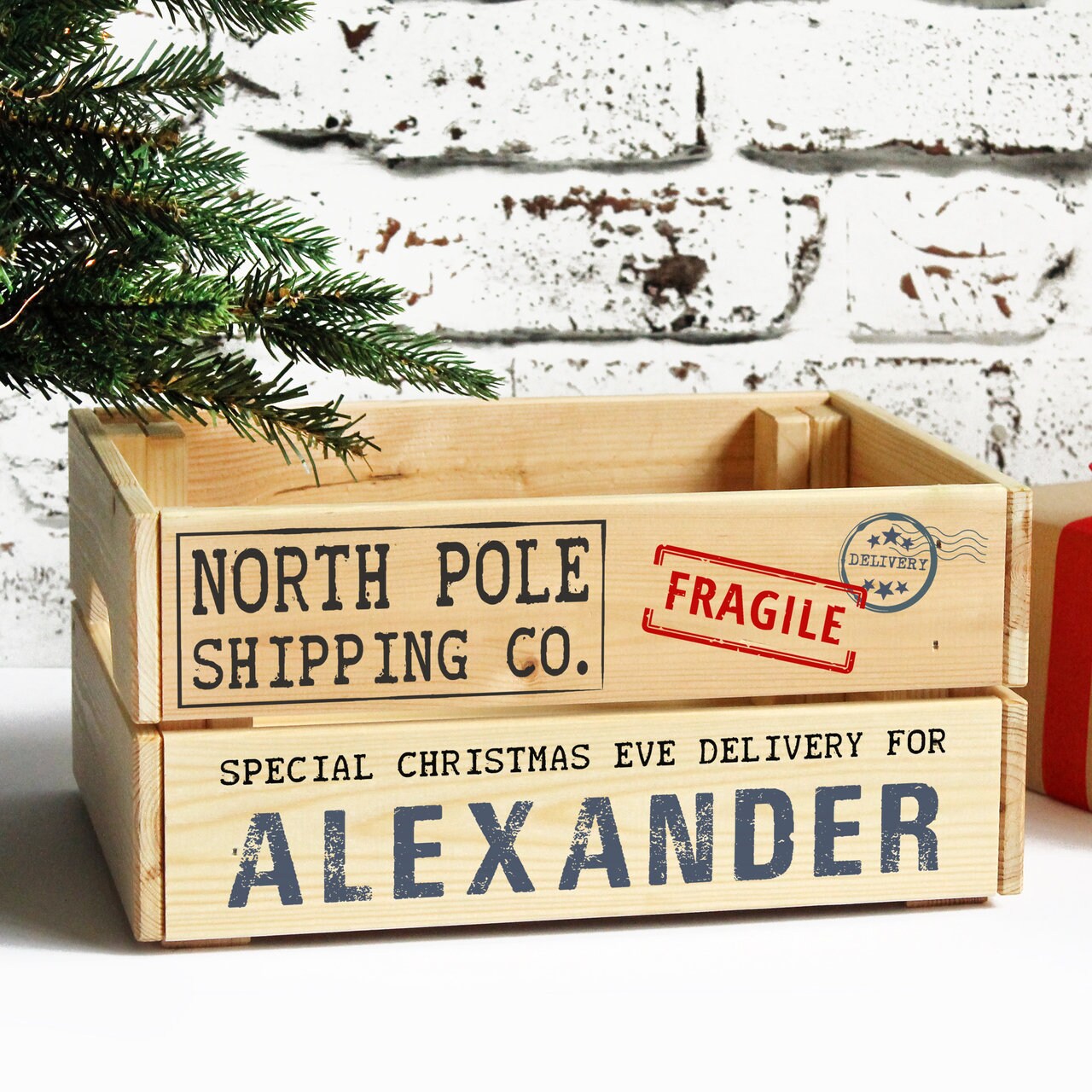 Christmas crate 2. Christmas crate 2