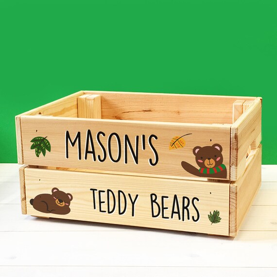 teddy bear storage box