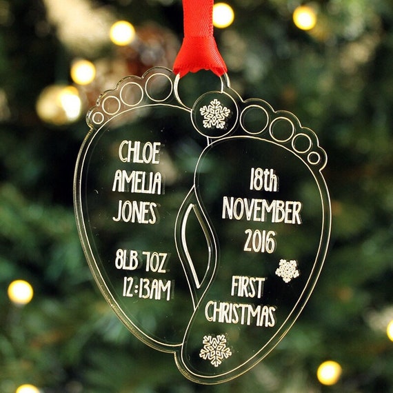 baby's first christmas keepsake