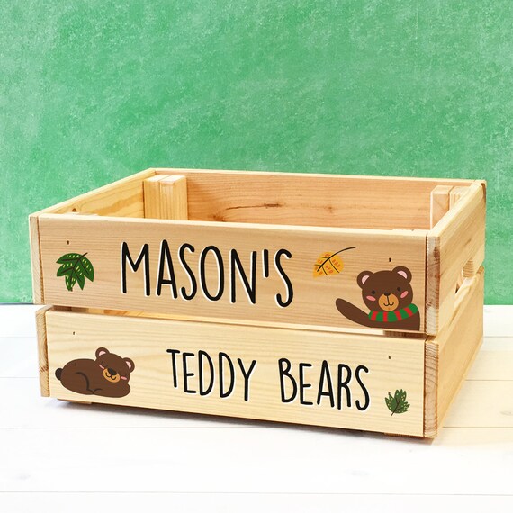 teddy bear storage box