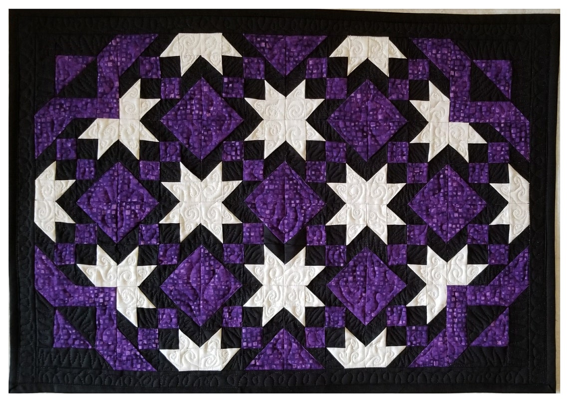 On the Road to Oklahoma Quilt Pattern Etsy