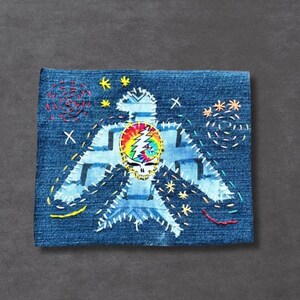 Grateful Dead Large Thunderbird backpatch  for denim jeans and jackets