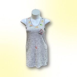 Grateful Dead Dress – Handmade Upcycled Festival Clothing – Embroidered Skull & Roses Patchwork – Hippie Deadhead Dress Petite Medium