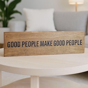 Custom Laser Engraved Wooden Sign: Personalized Quote Art