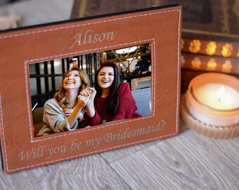 Bridesmaid Frame Proposal , Personalized Photo Frame , Be my Bridesmaid