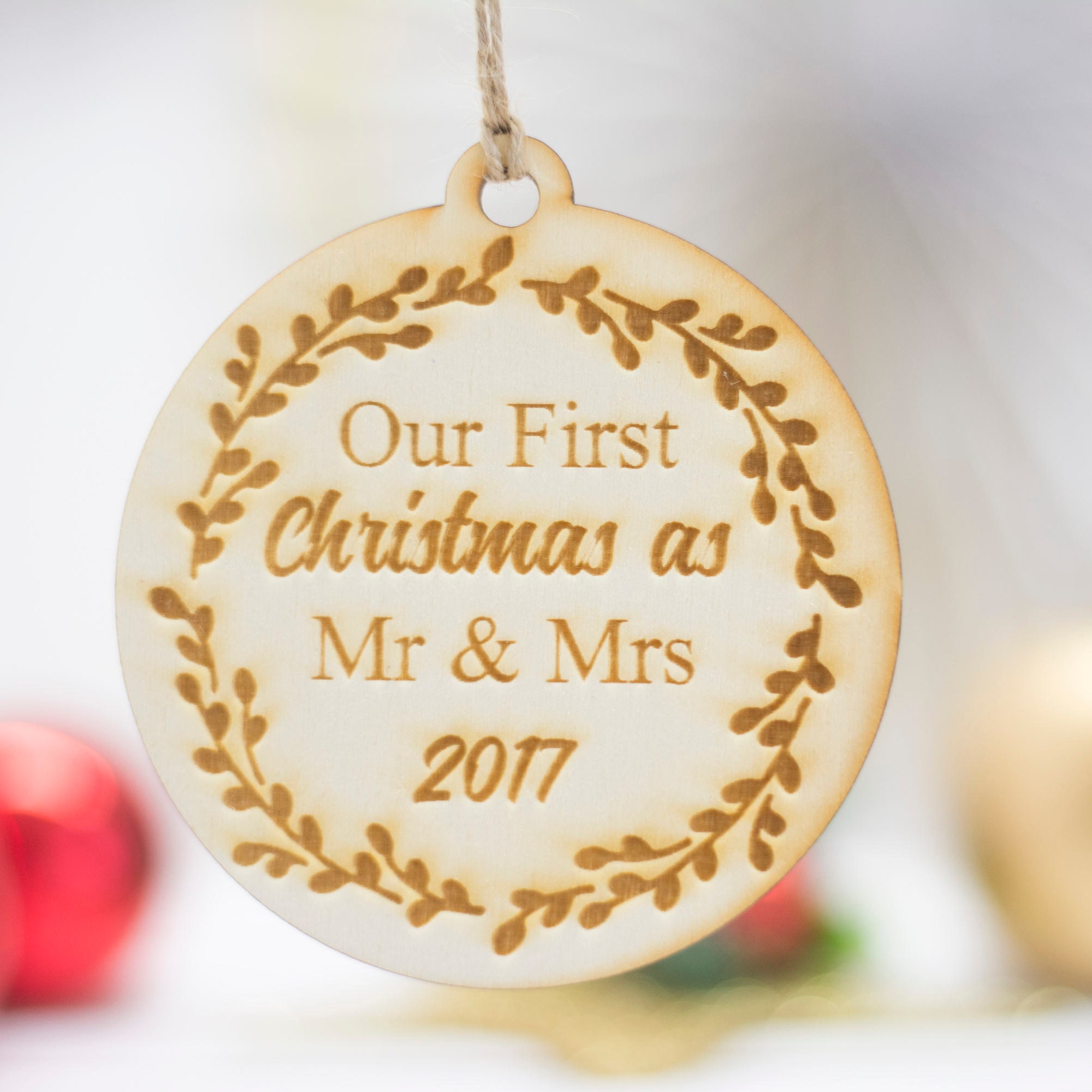 first xmas ornament