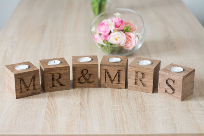 Mr and Mrs Sign Wedding Table Decoration Mr and Mrs Set Letter Sign Sweetheart table Photo Prop image 3