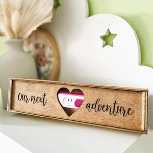 baby announcement box, pregnancy reveal box, pregnancy test box, we&#39;re expecting box