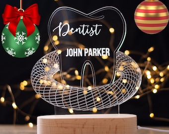 dentist gift, Dental clinic sign, medical office decor, memorable gift, thank you doctor