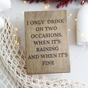 Personalized Inspirational Wooden Sign | Custom Home Decor Signs | Inspirational Quote