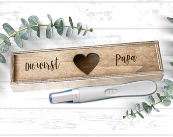 pregnancy keepsake, Pregnancy Announcement To Daddy, Pregnancy reveal box , Daddy baby surprise