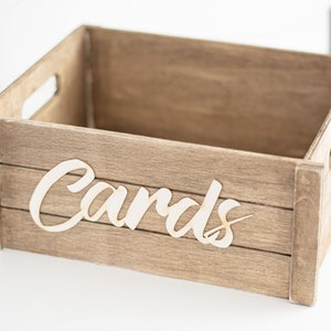 Rustic Card Box , Wedding Mail Box , Wooden Card Banner Bunting image 8