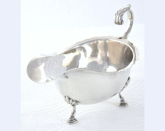 George V Silver Sauce Boat 1928