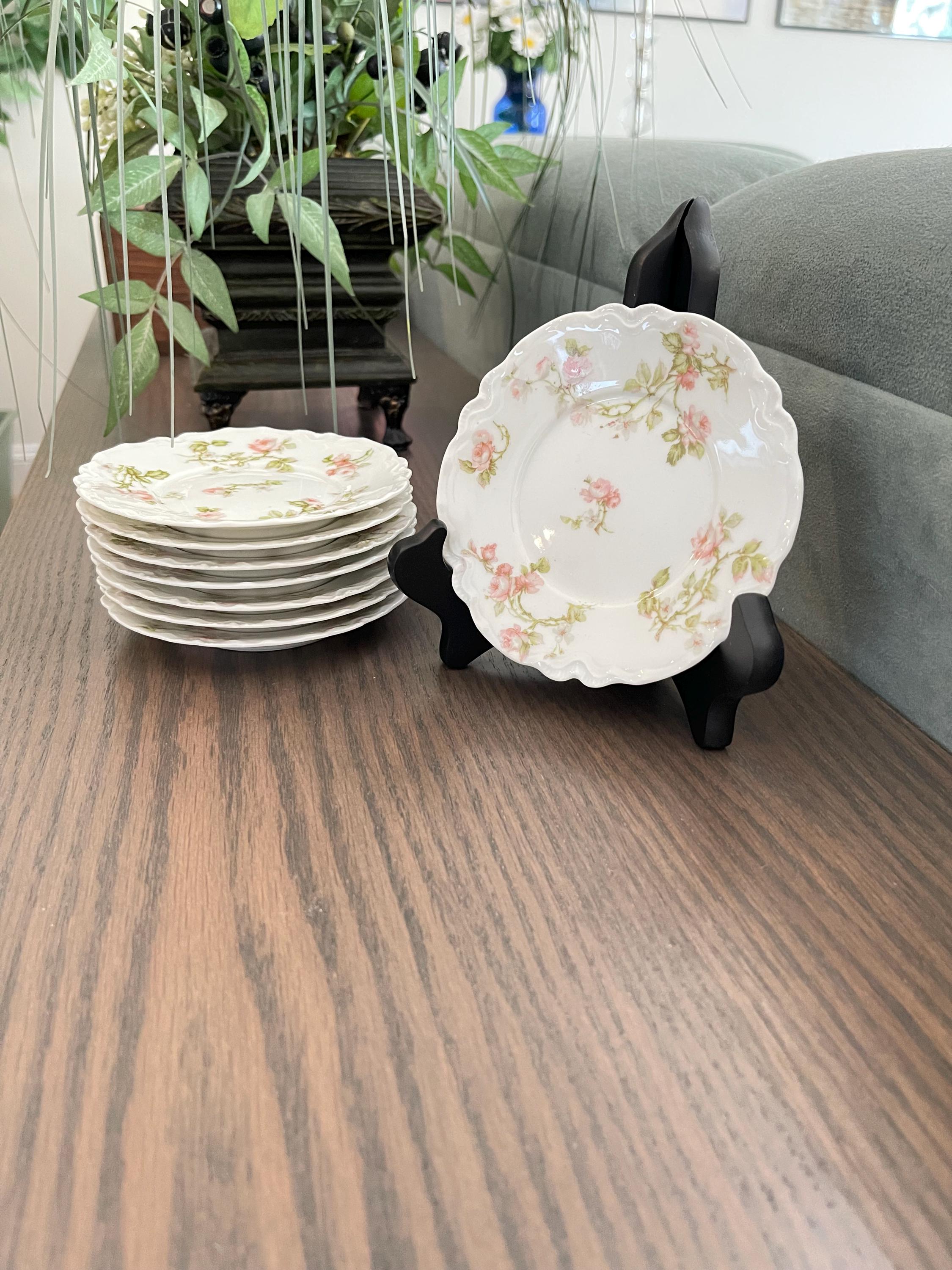 リモージュ バラ柄 プレート 2枚セット ヴィンテージ 綺麗 リモージュ バラ柄 プレート 2枚セット ヴィンテージ 綺麗 リモージュ