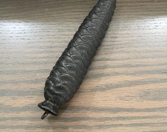 Cuckoo Clock Weight Cast Iron | Pinecone | Rustic Decor | 1 Pound 10 oz. | Replacement Part