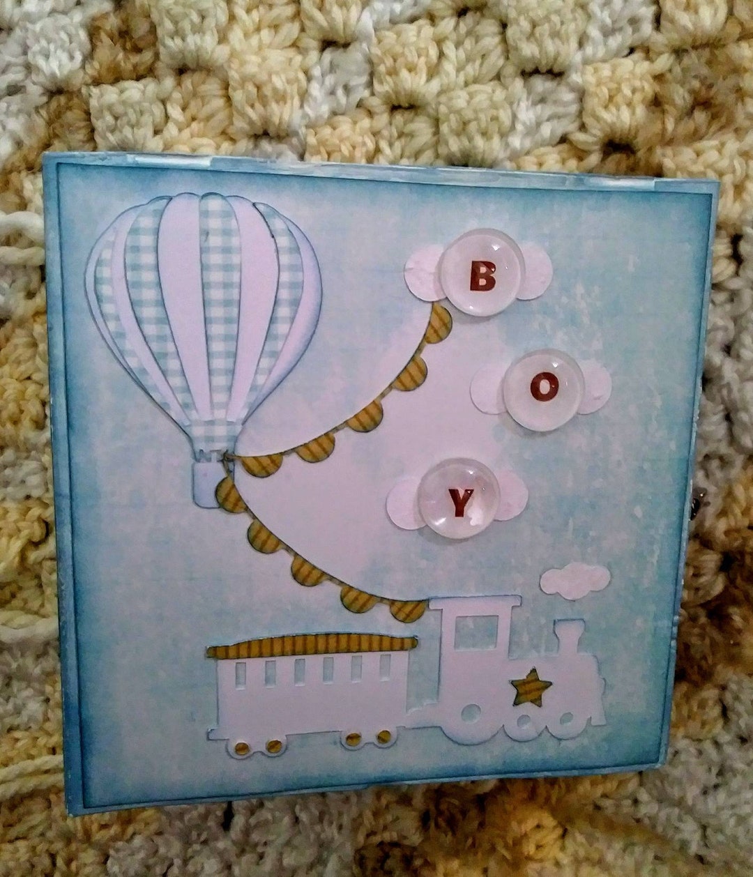 Baby Memory Book Boy Junk Journal Baby Boy Photo Album Etsy