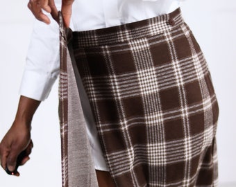 Philidar wrap skirt