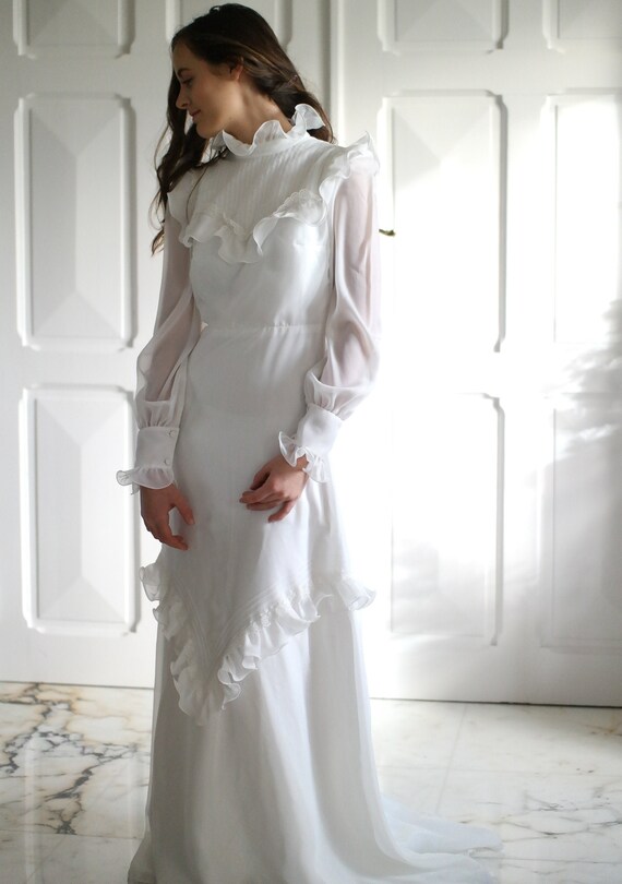 70s wedding dress