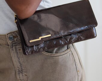 Vintage leather pouch