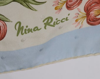 Nina Ricci vintage silk scarf