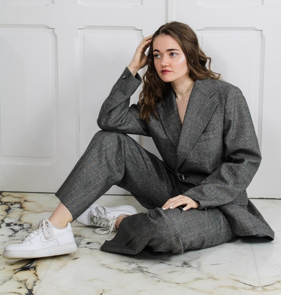Vintage men's trouser suit