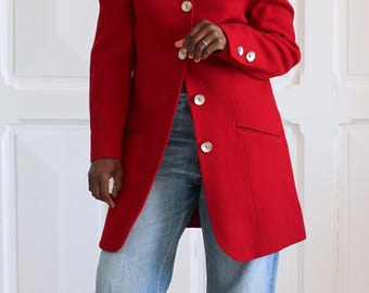 Vintage Nelly Cartier blazer in pure wool