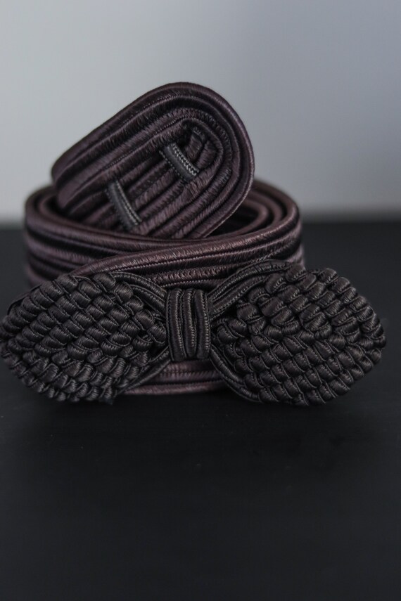 Vintage Braided Cord Belt - Etsy display picture 1