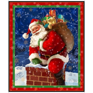 Gifts From Santa Fabric Panel