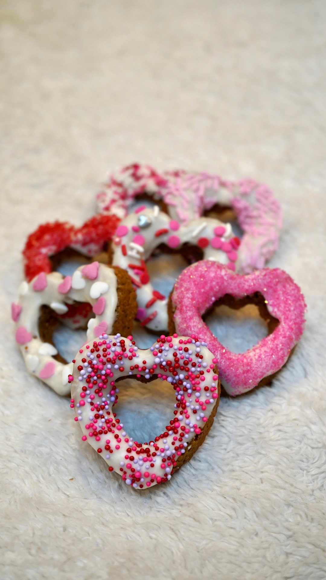 Heart Donut Horse Treats Valentines Theme Etsy
