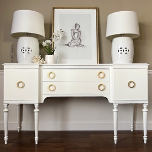 SOLD Antique Modern Hepplewhite Buffet