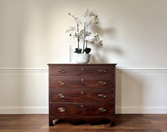 1800's Antique Hepplewhite Dresser, Sideboard, Entryway Console