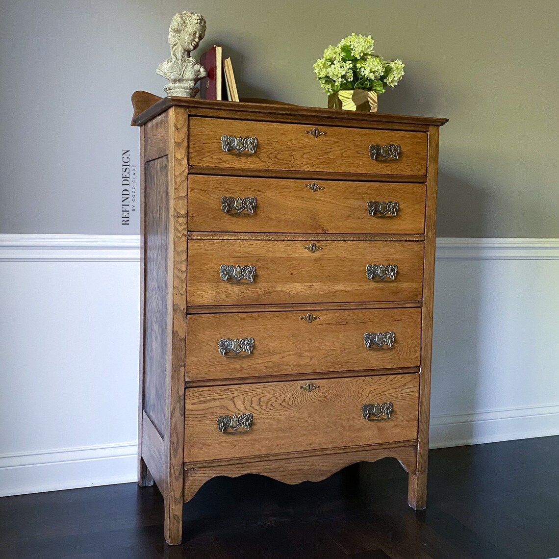 SOLD Antique Victorian Farmhouse Dresser Entryway Living - Etsy