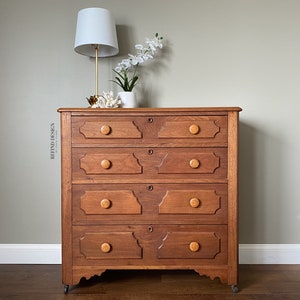 SOLD Antique Farmhouse Chest of Drawers/Dresser