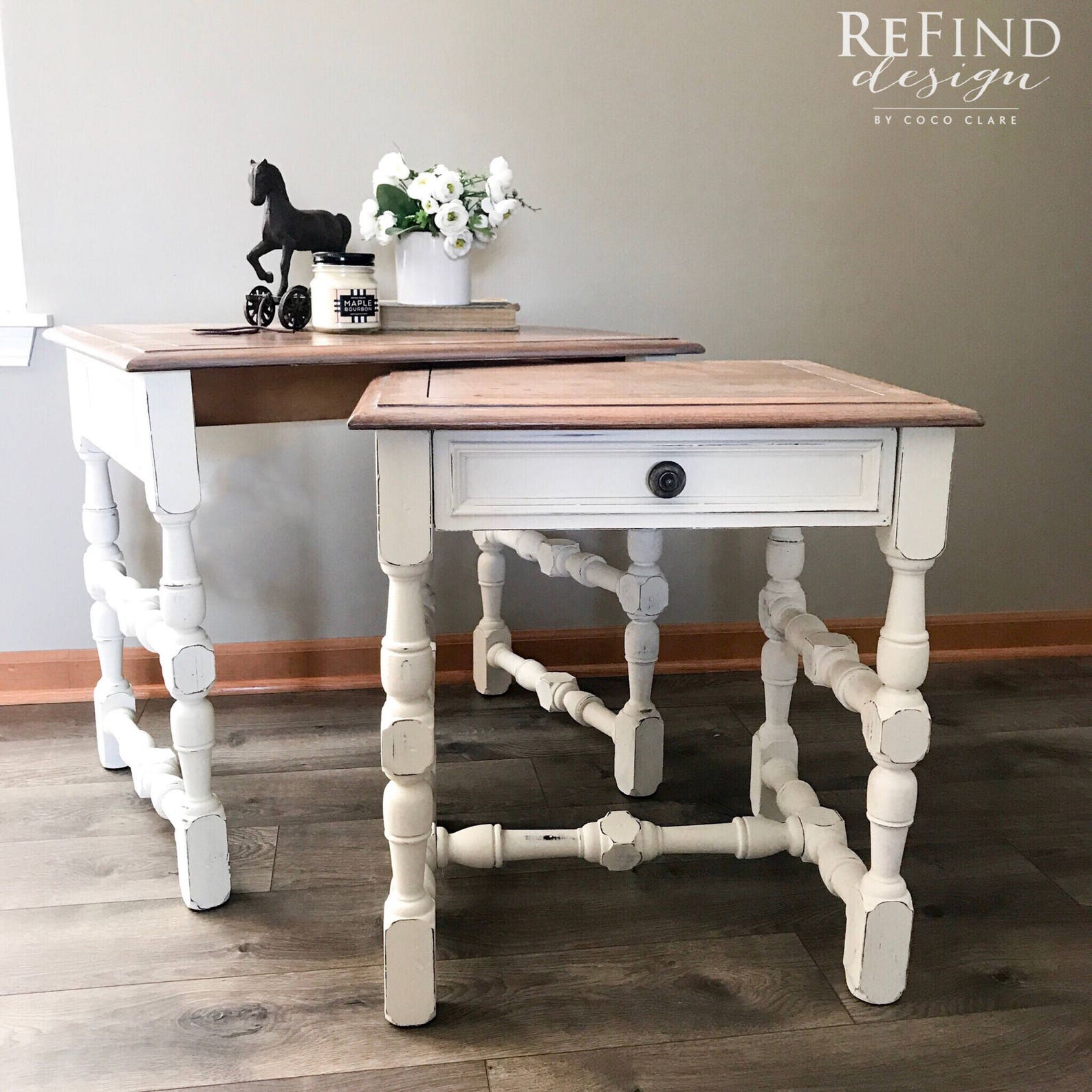 Soldfarmhouse Nesting Tables Living Room Family Room Etsy