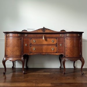 SOLD! Antique Victorian Buffet, Traditional Sideboard, Transitional Credenza