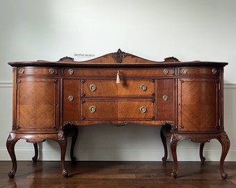 SOLD! Antique Victorian Buffet, Traditional Sideboard, Transitional Credenza
