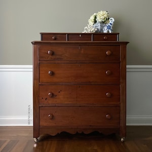SOLD- Antique Farmhouse Chest of Drawers/Dresser