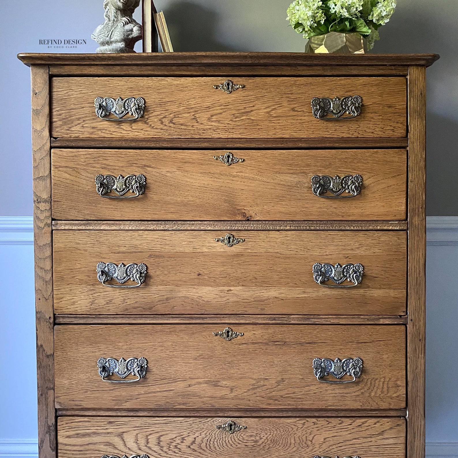 SOLD Antique Victorian Farmhouse Dresser, Entryway, Living Room Storage ...